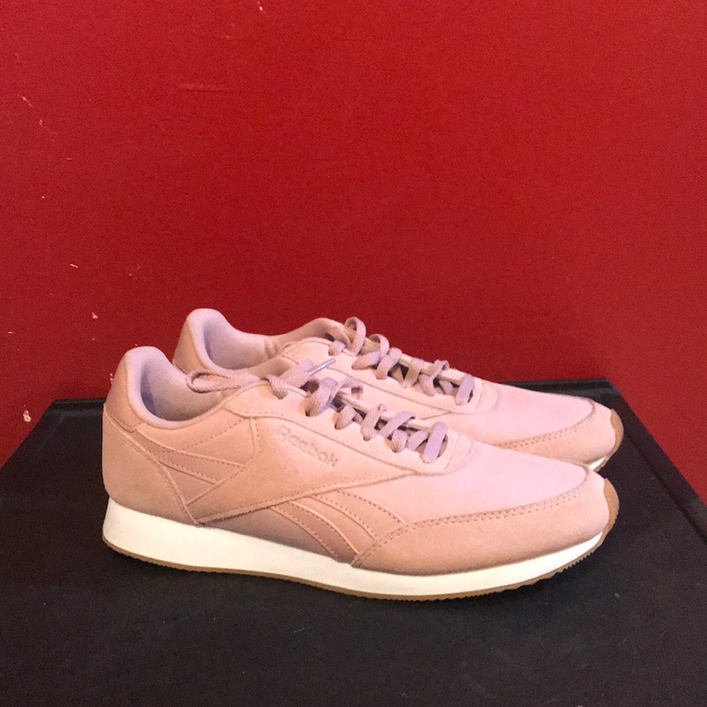 Pink Reebok shoes